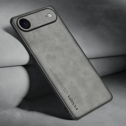 For iPhone 17 Air Skin Feel Shockproof Matte Leather Case Soft Back Cover Funda For iPhone 17 Air Pro Max Protector