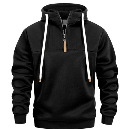 Men's Hoodie Zipper Warm Sweatshirts Fashion Men Casual Jacket Autumn Winter Outdoor Hoodie Pullover Male Sportswear Streetwear