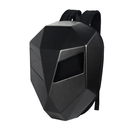 Led Riding Backpack Motorcycle LED Eyes Display Helmet Backpack Waterproof Hard Shell Personality Cycling Bag For Men Women