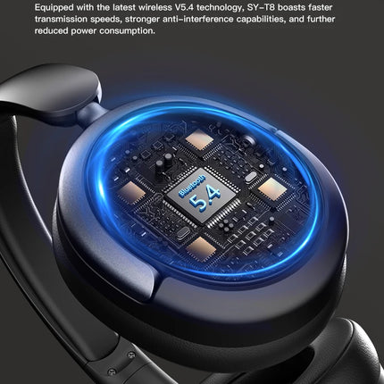 EOENKK Chioce Original SY-T8 Wireless Headphones Bluetooth 5.4 20h Long Battery Life Noise Reduction Gaming Headset With Mic