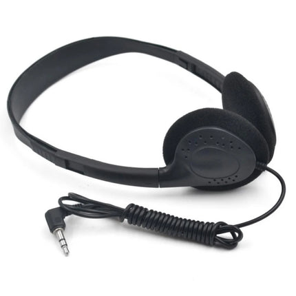 Comfortable Wearing Noise Reduction ABS Portable Headphone Wired Headset Earbud Stereo 3.5mm Clear HiFi Gaming Headphones