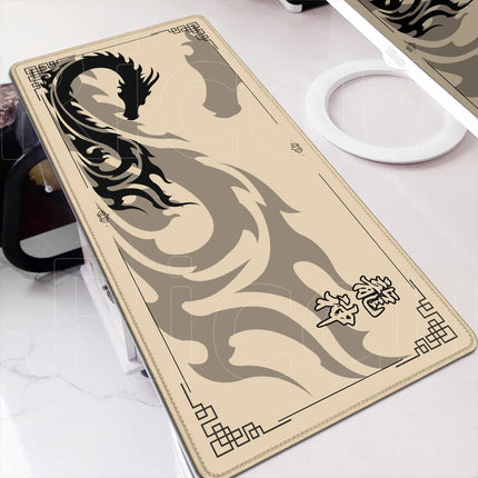 Black & Red Dragon God Mouse Pad Gaming XXL Non-Slip Keyboard Desk Mat Office Carpet Computer Mouse Mat XL New HD Print Mousepad