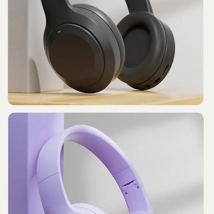 M5 wireless headphones, Bluetooth 5.3 HiFi stereo headphones, noise-cancelling gaming headphones, foldable headphones with micro