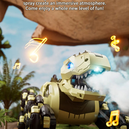 Y12 Dinosaur 8WD RC stunt car 2.4G Off-Road remote control car with spray/light RC Drift Monster Truck Electric Children Toys