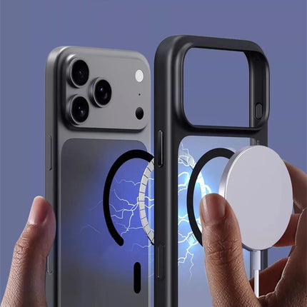Clear Shockproof Magsafe Case For iPhone 17 Active Touch Camera Button Wireless Charging Protective Cover