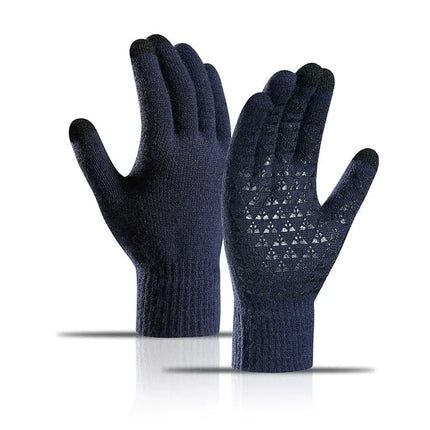 Winter Gloves for Men Women Upgraded Touchscreen Gloves Outdoor Cycling Sports Thermal Warm Knit Glove for Running Driving