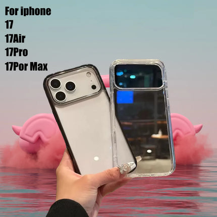IPhone 17 17Pro 17Pro Max anti drop transparent hard shell protective case with shockproof transparent hard shell function