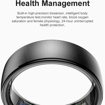 2025 Men Women Smart Ring Health Monitoring Sport Smartring WithTemperature Sensor Sleep Tracker Mother's Day Father's Day Gifts