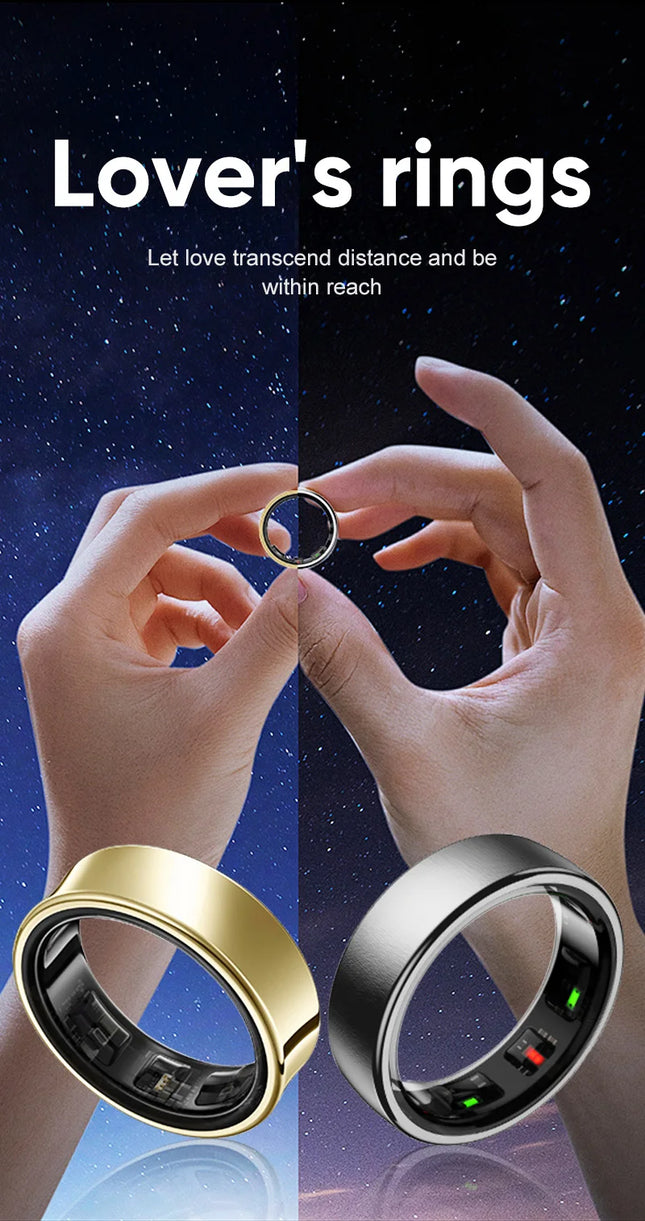 2025 Men Women Smart Ring Health Monitoring Sport Smartring WithTemperature Sensor Sleep Tracker Mother's Day Father's Day Gifts