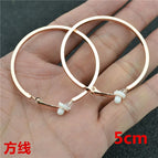 rose gold clip 5cm
