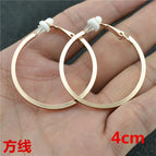rose gold clip 4cm