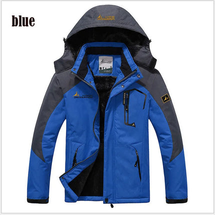 Winter Parka Men Windbreak Plus Thick Warm Windproof Fur Coats Male Military Hooded Anorak Jackets Men's Winter Jackets