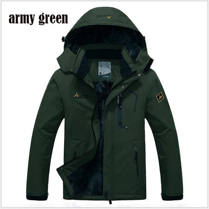 Winter Parka Men Windbreak Plus Thick Warm Windproof Fur Coats Male Military Hooded Anorak Jackets Men's Winter Jackets