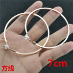 rose gold clip 7cm