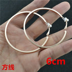 rose gold clip 6cm