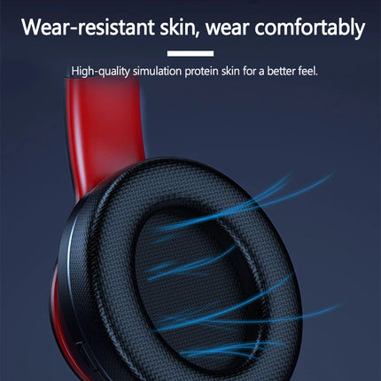 Lenovo HD200 Bluetooth Earphones Over-ear Foldable Computer Wireless Headphones Noise Cancellation HIFI Stereo Gaming Headset
