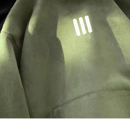 Men's Hoodie Classic Style Men's and Women's Clothing Autumn and Winter Casual Super Large Hoodie Sportswear Warm and Windproof