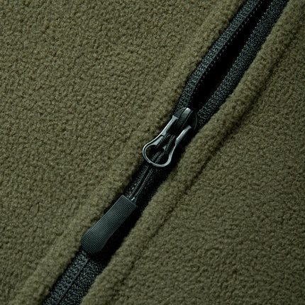 Winter Hunting Men’s Fleece Jacket Warm Coats Polar Outdoor Hoodie Jacket Multi-Pocket Casual Full Zip Sport Hiking Coat S-XXXL