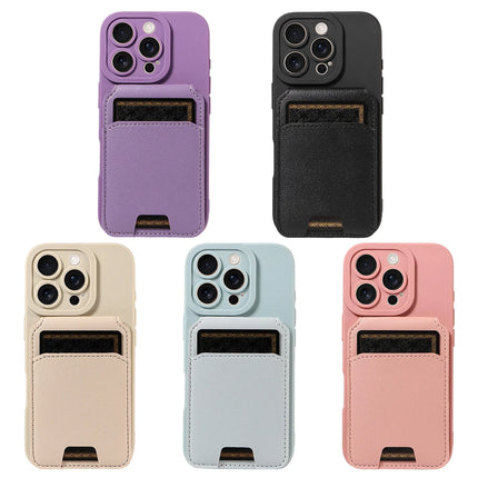 TPU Leather Phone Case for IPhone 17 Full Camera Cover Anti-Scratch & Shockproof Case