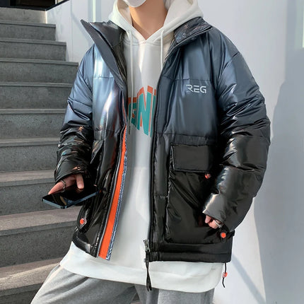 High Quality Fashionable Cool Warm Winter Outdoor Jacket with Feather Jacket Comfortable and Versatile Bright and Breathable