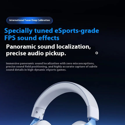 Mchose V9 Pro Gaming Headset Overhead Wireless Bluetooth Computer Gaming Headphones With Microphone Portable Audio Video Devices