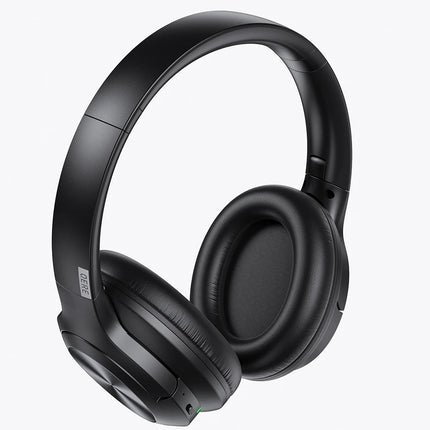 Wireless headphones QERE E80 Earphone bluetooth 5.3 ANC Noise Cancellation Hi-Res Audio Over the Ear Headset 70H 40mm Driver2.4G