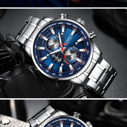 Top Luxury Brand CURREN Quartz Men’s Watch Sport Waterproof