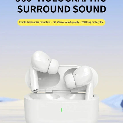 Original Wireless bluetooth headphone noise canceling earphone HIFI stereo headset earbuds bluetooth for xiaomi Huawei Air pods