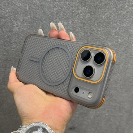 Breathable Heat Dissipation Magnetic Phone Case For iPhone 17 Air 17 16 15 14 13 12 Pro Max Plus Magsafe Wireless Charging Cover