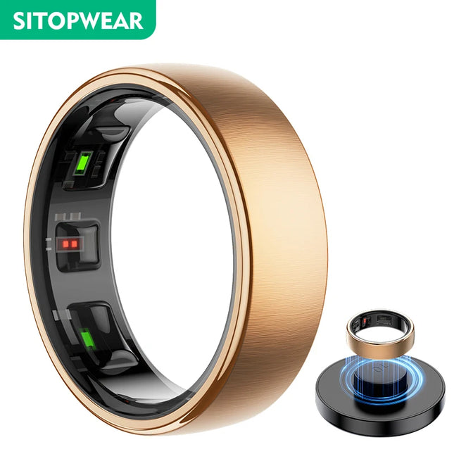 2025 Men Women Smart Ring Health Monitoring Sport Smartring WithTemperature Sensor Sleep Tracker Mother's Day Father's Day Gifts