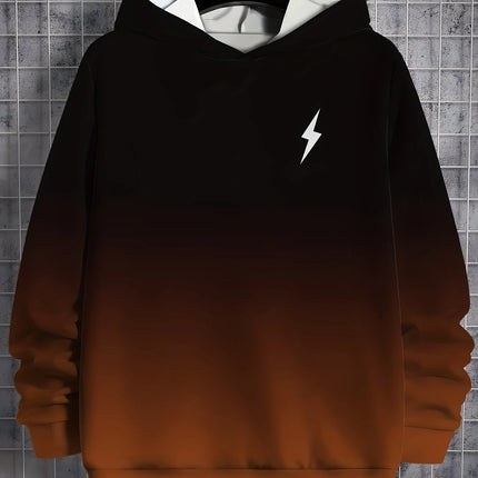 Men's Hoodie 3D Gradient Print Sweatshirts For Men Casual Hooded Shirt Hoodies Pullover Clothes Y2k Harajuku Top Men's Clothing
