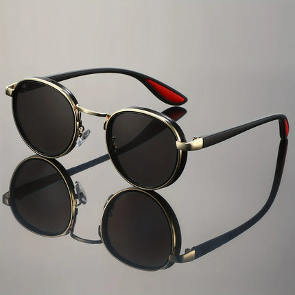 Fashionable Sunglasses for hiking use，fishing and travel - Durable Zinc Alloy Fram with polycarbonate lens