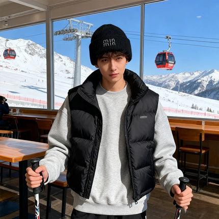 Winter Hats For Women Luxury Rhinestone Letters Fashion Cap Warm Hat Real Rabbit Fur Wool Skullies Beanies Knit Hats for Men