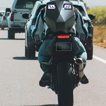 Motorcycle LED Screen Display Cycling Bag Outdoor Riding Helmet Hard Shell Backpack Large Capacity Dynamic Eye Backpack APP DIY