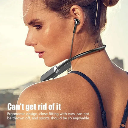 Wireless Neckband Bluetooth Earphones High Sound Quality Stereo Battery Display HD Voice Call Sports Headphones New Product 2025