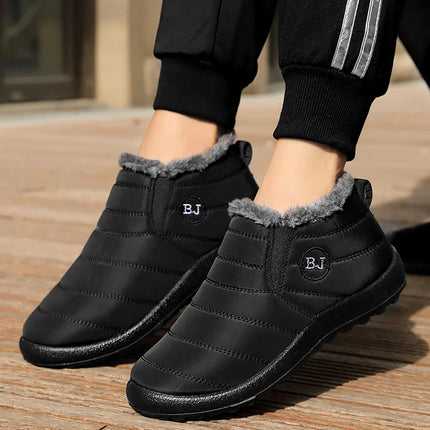 Men Sneakers Keep Warm Winter Sneakers For Couple Winter Shoes Men Casual Sneaker Chaussure Hommes Lightweight Fur Shoes Loafers