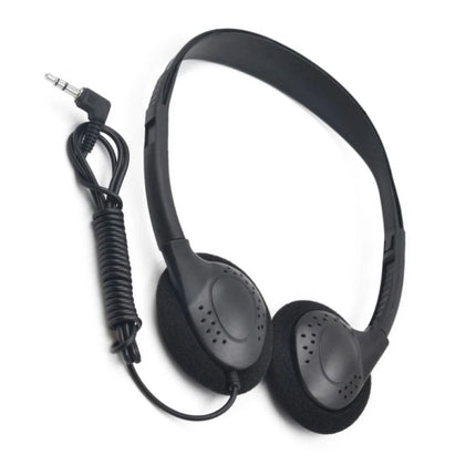Comfortable Wearing Noise Reduction ABS Portable Headphone Wired Headset Earbud Stereo 3.5mm Clear HiFi Gaming Headphones