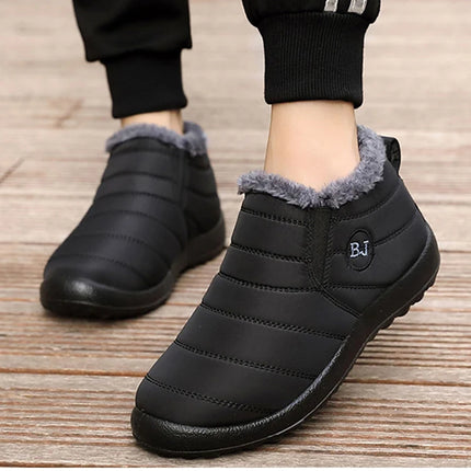 Men Sneakers Keep Warm Winter Sneakers For Couple Winter Shoes Men Casual Sneaker Chaussure Hommes Lightweight Fur Shoes Loafers