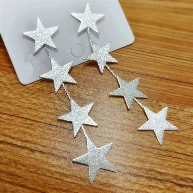Beautiful Stars Long Earrings For Women Unique Statement New Fashion Jewelry Wholesale