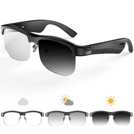 New M9pro Intelligent Bluetooth Glasses AI Translation Sports Cycling Fishing Polarized Multi functional Sunglasses Built in Cyc
