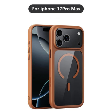 Clear Shockproof Magsafe Case For iPhone 17 Active Touch Camera Button Wireless Charging Protective Cover