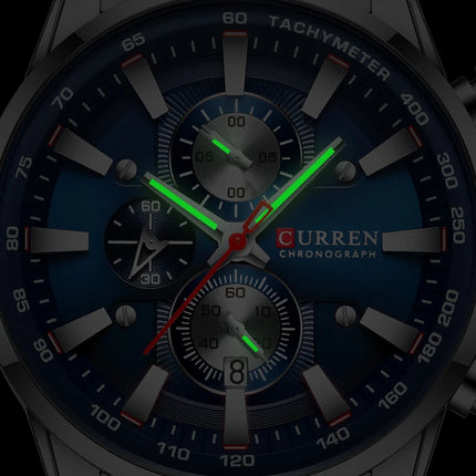 Top Luxury Brand CURREN Quartz Men’s Watch Sport Waterproof