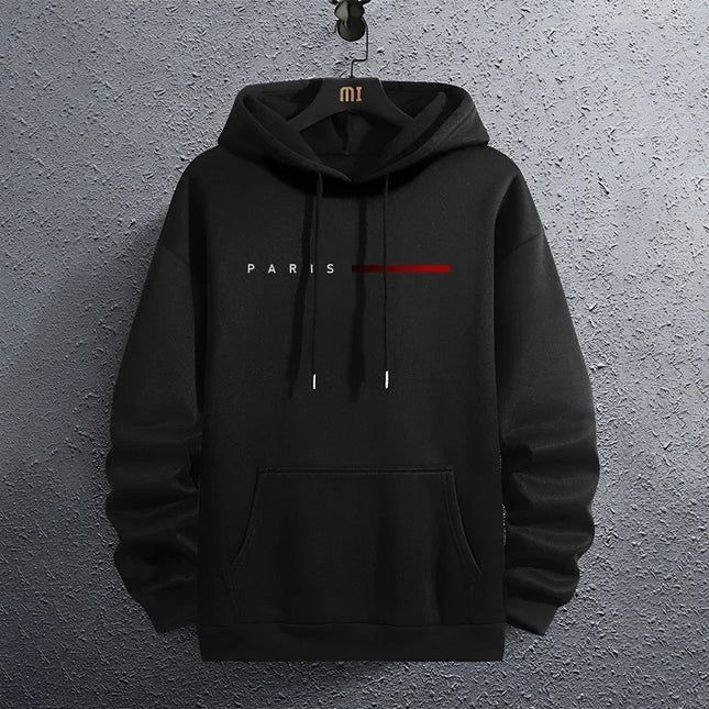 2025 Paris Fashion Men's Hoodie for All Seasons Universal Daily Casual Sports Hoodie of High Quality and Loose