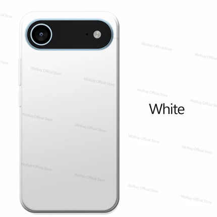2in1 Matte TPU Case For iPhone 17 Cover PC + Silicone Shockproof Photo Holder Cover