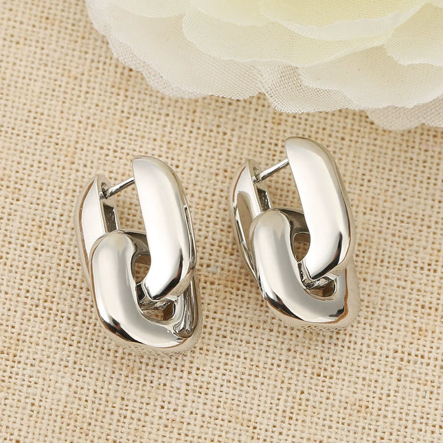 Gold Color Earrings Exaggerate Style Fashion Personalized Jewelry Exquisite Holiday Gifts Celebrity Same