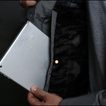 Winter Outdoor Jackets Men Parkas Warm Lightweight Tactics Causal Jacket Heat Reflective Windproof Hiking Coat Windbreaker