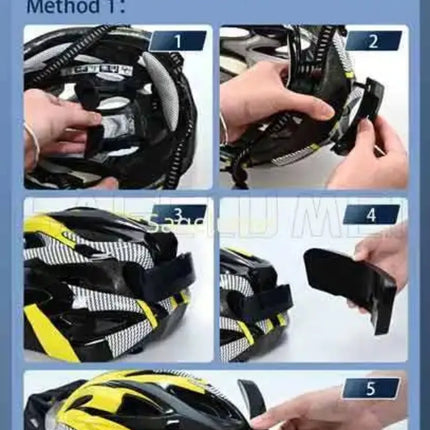 NEW APP Programmable LED Screen DIY Led Helmet Display Motorcycle Helmet Warning Light Night Riding RGB Bike Helmet Taillight