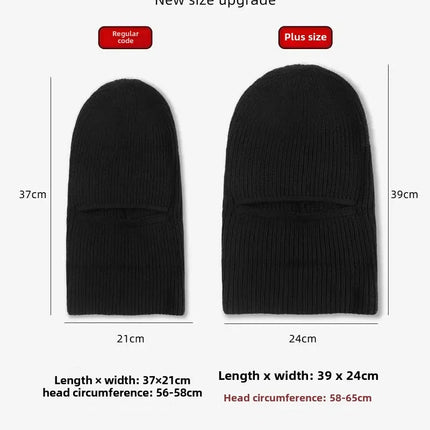 Beanies Men Winter Hat Women Knitted Hats For Men Cap Winter Beanie Caps Gorro Thick Warm Brimless Fur Bonnet Mens