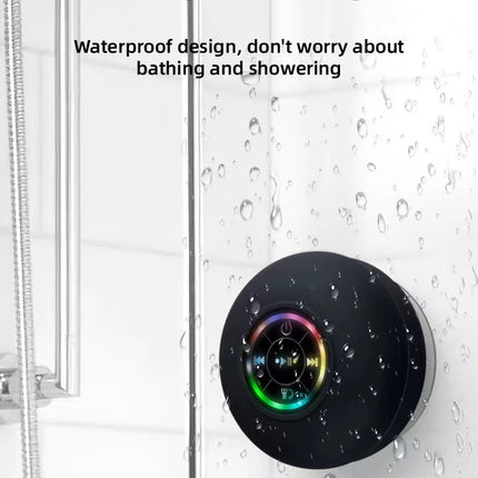 Xiaomi Mini Bluetooth Speaker Shower Subwoofer Waterproof Handsfree Loudspeaker With Suction Cup Mic For Bathroom Pool Beach Car
