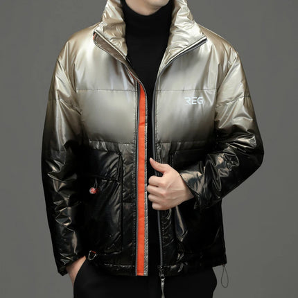 High Quality Fashionable Cool Warm Winter Outdoor Jacket with Feather Jacket Comfortable and Versatile Bright and Breathable